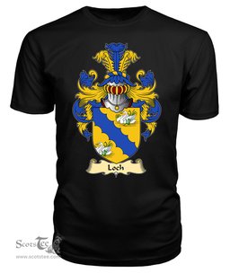 ScotsTee Shop Scottish Loch Family Scottish Coat of Arms Emblem Scotland V23 T Shirt