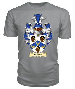 ScotsTee Shop Scottish Morris Family Scottish Coat of Arms Emblem Scotland V23 T Shirt