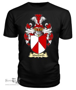 ScotsTee Shop Scottish MacGarth Family Scottish Coat of Arms Emblem Scotland V23 T Shirt
