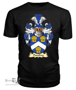 ScotsTee Shop Scottish Pumfrey Family Scottish Coat of Arms Emblem Scotland V23 T Shirt