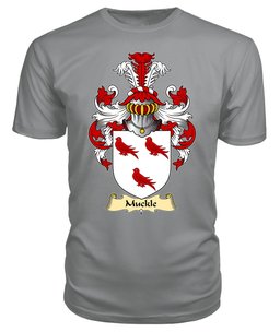 ScotsTee Shop Scottish Muckle Family Scottish Coat of Arms Emblem Scotland V23 T Shirt
