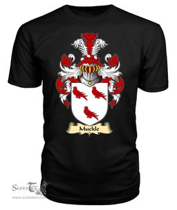 ScotsTee Shop Scottish Muckle Family Scottish Coat of Arms Emblem Scotland V23 T Shirt