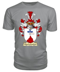 ScotsTee Shop Scottish MacLannahan Family Scottish Coat of Arms Emblem Scotland V23 T Shirt