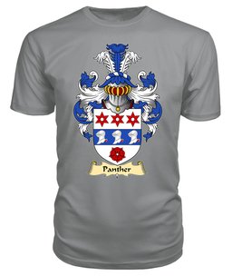 ScotsTee Shop Scottish Panther Family Scottish Coat of Arms Emblem Scotland V23 T Shirt