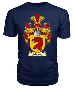 ScotsTee Shop Scottish Munro Family Scottish Coat of Arms Emblem Scotland V23 T Shirt