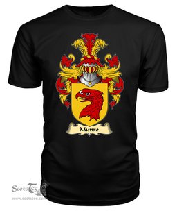 ScotsTee Shop Scottish Munro Family Scottish Coat of Arms Emblem Scotland V23 T Shirt