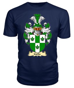 ScotsTee Shop Scottish Mellis Family Scottish Coat of Arms Emblem Scotland V23 T Shirt