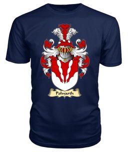 ScotsTee Shop Scottish Polwarth Family Scottish Coat of Arms Emblem Scotland V23 T Shirt