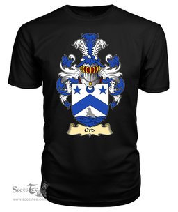 ScotsTee Shop Scottish Ord Family Scottish Coat of Arms Emblem Scotland V23 T Shirt