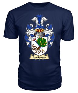 ScotsTee Shop Scottish MacGregor Family Scottish Coat of Arms Emblem Scotland V23 T Shirt