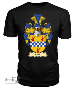 ScotsTee Shop Scottish Park Family Scottish Coat of Arms Emblem Scotland V23 T Shirt