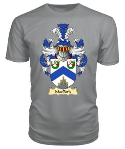 ScotsTee Shop Scottish MacTurk Family Scottish Coat of Arms Emblem Scotland V23 T Shirt