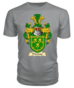 ScotsTee Shop Scottish Primrose Family Scottish Coat of Arms Emblem Scotland V23 T Shirt