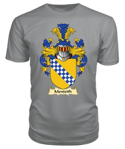 ScotsTee Shop Scottish Menteith Family Scottish Coat of Arms Emblem Scotland V23 T Shirt