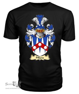 ScotsTee Shop Scottish Pillans Family Scottish Coat of Arms Emblem Scotland V23 T Shirt