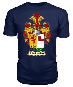 ScotsTee Shop Scottish MacLachlan Family Scottish Coat of Arms Emblem Scotland V23 T Shirt