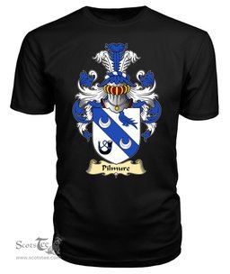 ScotsTee Shop Scottish Pilmure or Pilmore Family Scottish Coat of Arms Emblem Scotland V23 T Shirt