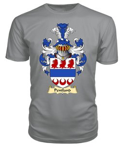 ScotsTee Shop Scottish Pentland Family Scottish Coat of Arms Emblem Scotland V23 T Shirt