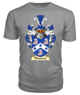 ScotsTee Shop Scottish Plummer Family Scottish Coat of Arms Emblem Scotland V23 T Shirt