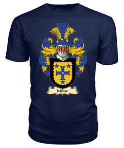 ScotsTee Shop Scottish Milne Family Scottish Coat of Arms Emblem Scotland V23 T Shirt