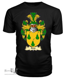 ScotsTee Shop Scottish Pirie Family Scottish Coat of Arms Emblem Scotland V23 T Shirt