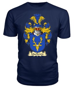 ScotsTee Shop Scottish MacKenzie Family Scottish Coat of Arms Emblem Scotland V23 T Shirt