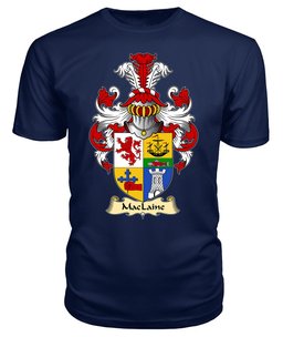 ScotsTee Shop Scottish MacLaine (of Lochbuie) Family Scottish Coat of Arms Emblem Scotland V23 T Shirt