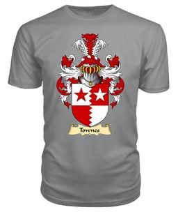 ScotsTee Shop Scottish Townis or Townes Family Scottish Coat of Arms Emblem Scotland V23 T Shirt