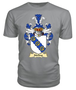 ScotsTee Shop Scottish Stirling Family Scottish Coat of Arms Emblem Scotland V23 T Shirt