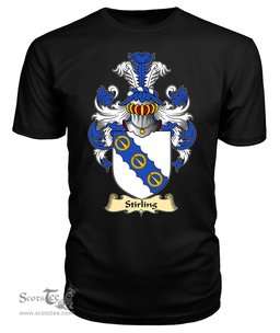 ScotsTee Shop Scottish Stirling Family Scottish Coat of Arms Emblem Scotland V23 T Shirt