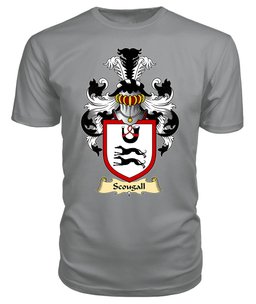 ScotsTee Shop Scottish Scougall Family Scottish Coat of Arms Emblem Scotland V23 T Shirt