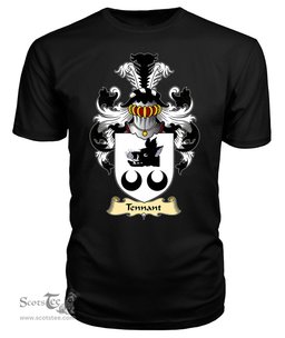 ScotsTee Shop Scottish Tennant Family Scottish Coat of Arms Emblem Scotland V23 T Shirt