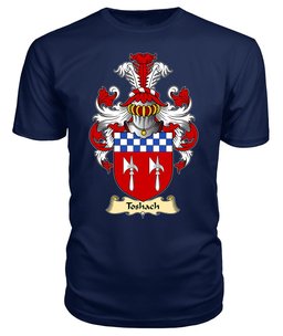 ScotsTee Shop Scottish Toshach Family Scottish Coat of Arms Emblem Scotland V23 T Shirt
