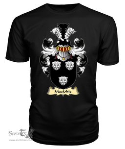 ScotsTee Shop Scottish MacGhie Family Scottish Coat of Arms Emblem Scotland V23 T Shirt