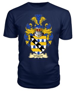 ScotsTee Shop Scottish Lingard Family Scottish Coat of Arms Emblem Scotland V23 T Shirt