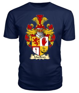 ScotsTee Shop Scottish MacBean Family Scottish Coat of Arms Emblem Scotland V23 T Shirt