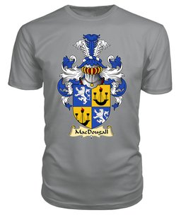 ScotsTee Shop Scottish MacDougall Family Scottish Coat of Arms Emblem Scotland V23 T Shirt