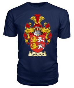ScotsTee Shop Scottish MacBrayne Family Scottish Coat of Arms Emblem Scotland V23 T Shirt