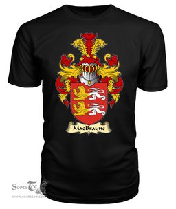 ScotsTee Shop Scottish MacBrayne Family Scottish Coat of Arms Emblem Scotland V23 T Shirt
