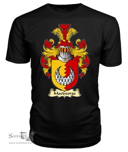 ScotsTee Shop Scottish MacGeorge Family Scottish Coat of Arms Emblem Scotland V23 T Shirt