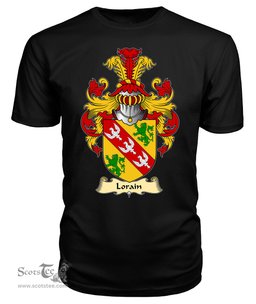 ScotsTee Shop Scottish Lorain Family Scottish Coat of Arms Emblem Scotland V23 T Shirt