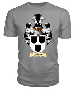 ScotsTee Shop Scottish Loudon or Loudoun Family Scottish Coat of Arms Emblem Scotland V23 T Shirt