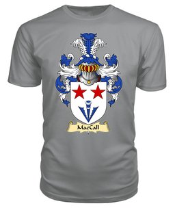 ScotsTee Shop Scottish MacCall Family Scottish Coat of Arms Emblem Scotland V23 T Shirt