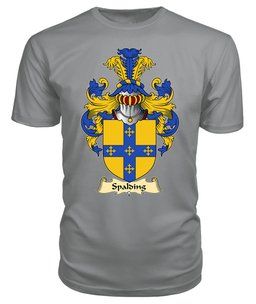 ScotsTee Shop Scottish Spalding Family Scottish Coat of Arms Emblem Scotland V23 T Shirt