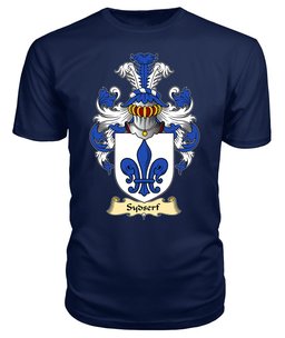 ScotsTee Shop Scottish Sydserf Family Scottish Coat of Arms Emblem Scotland V23 T Shirt