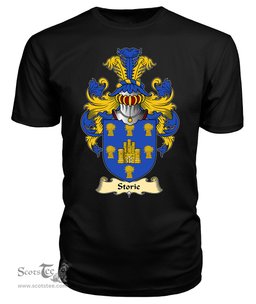 ScotsTee Shop Scottish Storie Family Scottish Coat of Arms Emblem Scotland V23 T Shirt