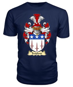 ScotsTee Shop Scottish Treipland Family Scottish Coat of Arms Emblem Scotland V23 T Shirt