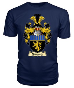 ScotsTee Shop Scottish Normand Family Scottish Coat of Arms Emblem Scotland V23 T Shirt