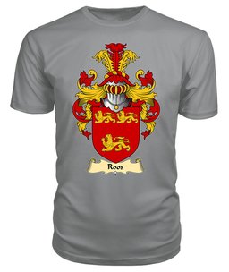 ScotsTee Shop Scottish Roos Family Scottish Coat of Arms Emblem Scotland V23 T Shirt
