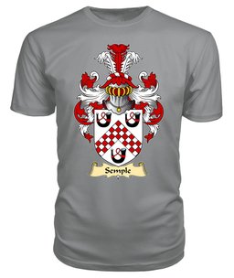 ScotsTee Shop Scottish Semple or Sempill Family Scottish Coat of Arms Emblem Scotland V23 T Shirt